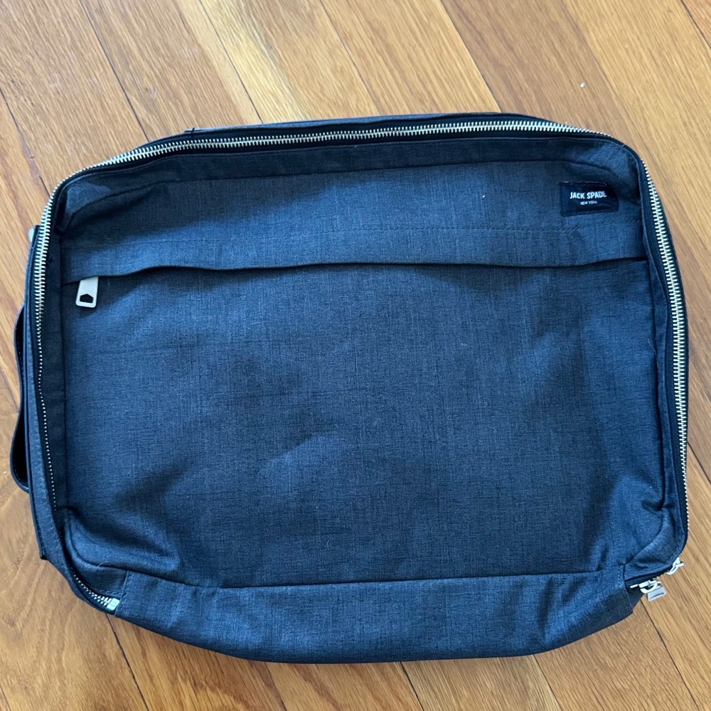 Jack Spade Men’s Convertible Briefcase Backpack Work Bag